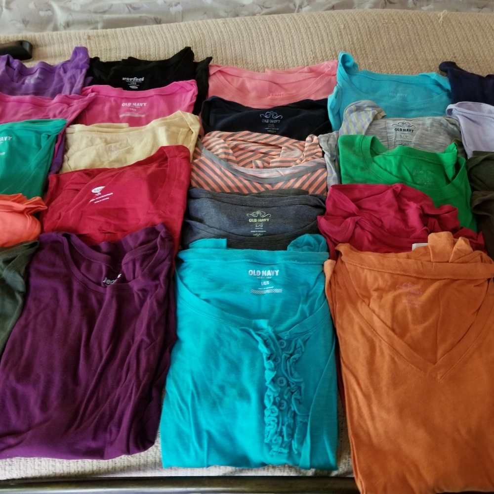 LOT of 25 Old Navy shirts